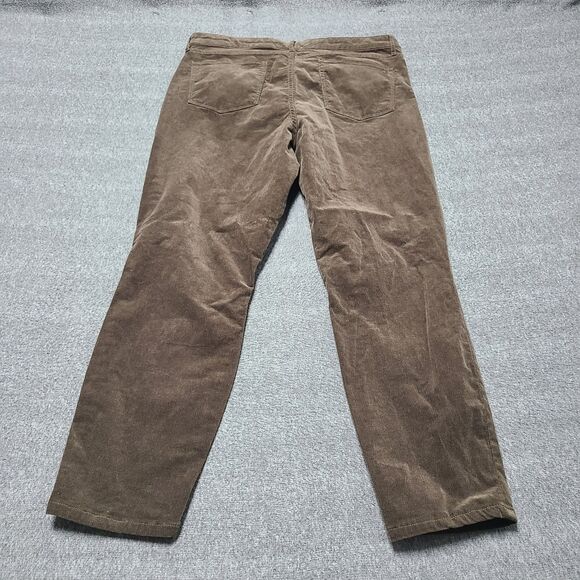 Tommy Hilfiger‎ Pants Womens 14 Brown Tribeca Skinny Corduroy Stretch Casual - Picture 8 of 10